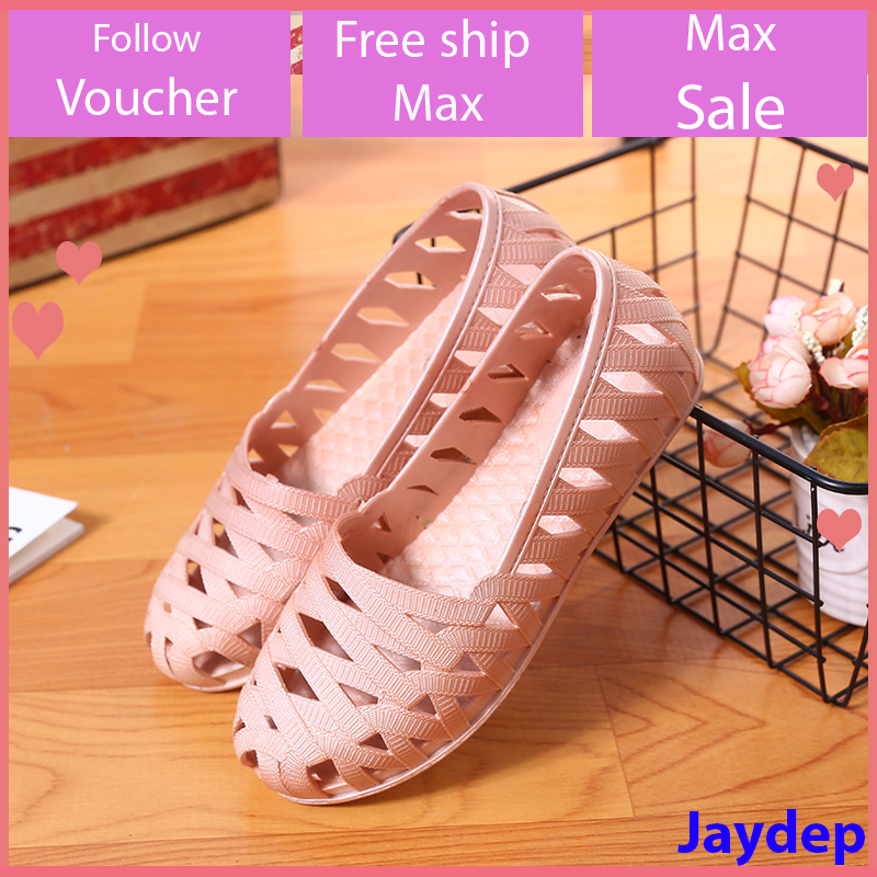 Giày đi mưa giày đi biển chống trơn trượt đế bằng phù hợp cho mùa hè V163 MG