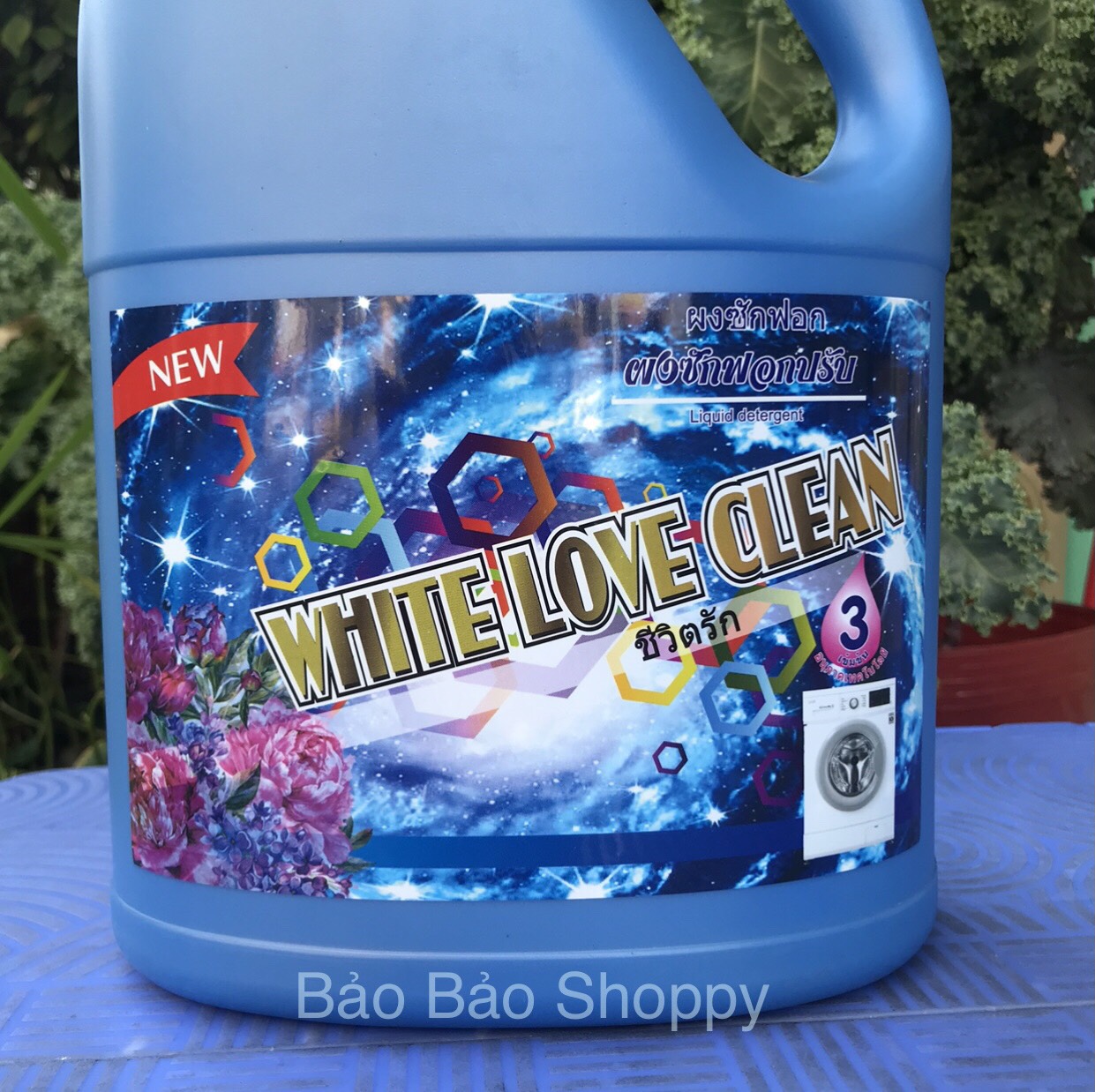 Nước giặt xả White Love 3,8 lít