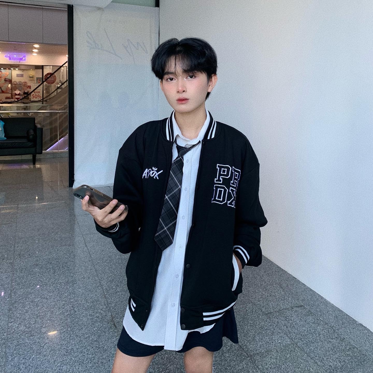 PARADOX Áo khoác SIGNATURE CROWN VARSITY JACKET