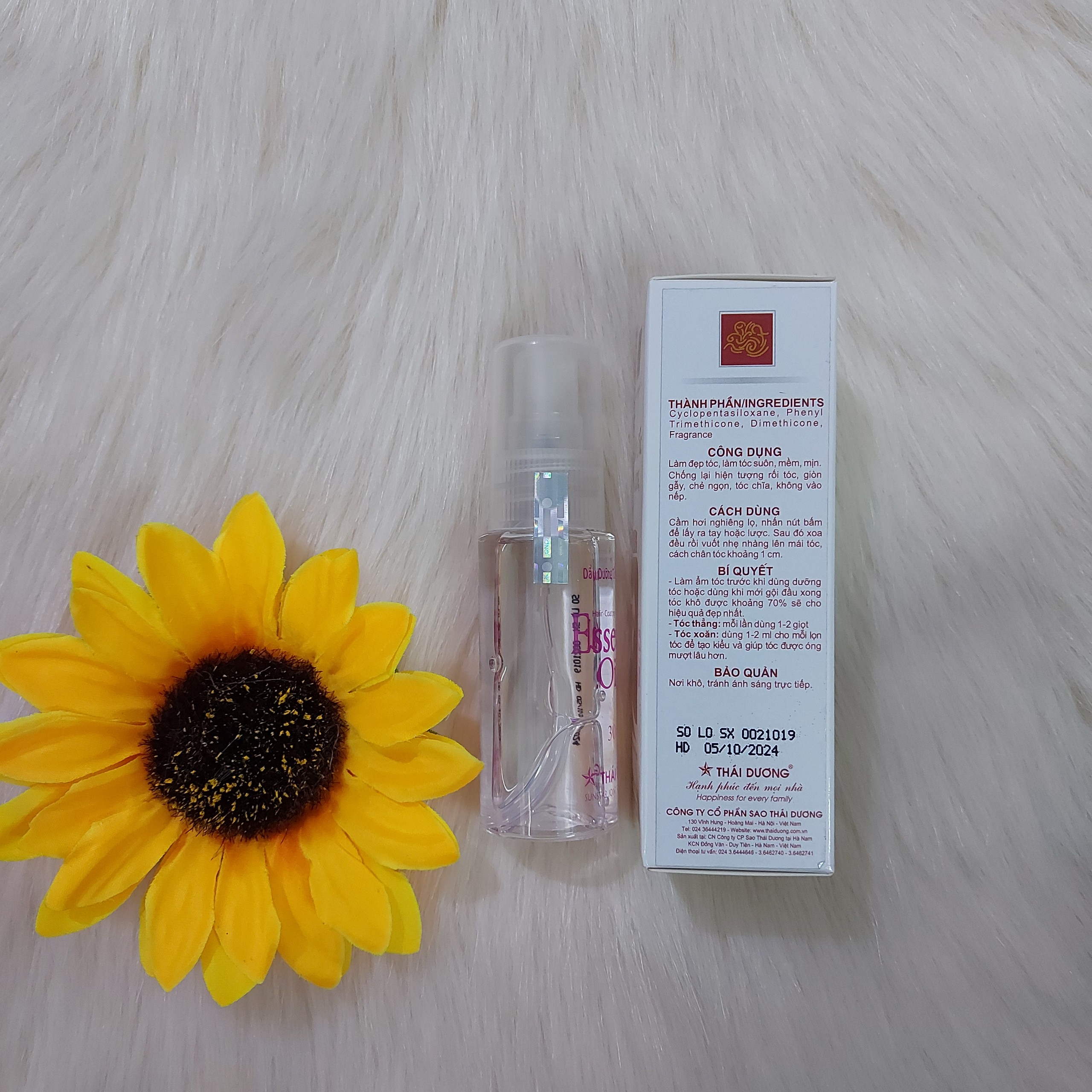 Dầu dưỡng tóc Thái Dương - 30ml