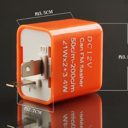 Chíp xi nhan điều chỉnh nhanh chậm rơ-le cục chớp cục nháy điện tử cho đèn led chỉnh nhanh chậm xi nhan xe máy