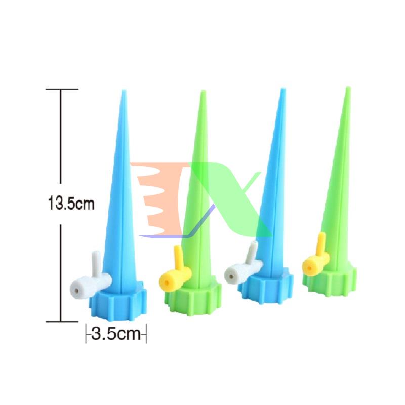 Combo 4 head watering fitting plastic bottle pet c-09, head plug drip irrigation adjustable fitting bottle Coca, Fanta Pepsi, head automatic plant watering