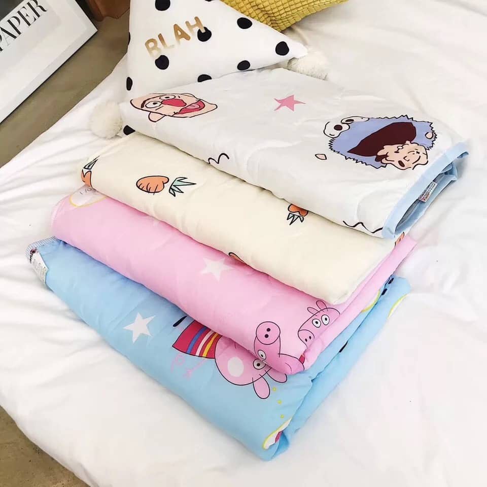 Chăn muji hoạt hình cho bé