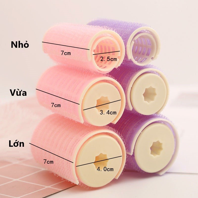 M'AYCREATE - Combo 6 lô uốn tóc tự dính cao cấp