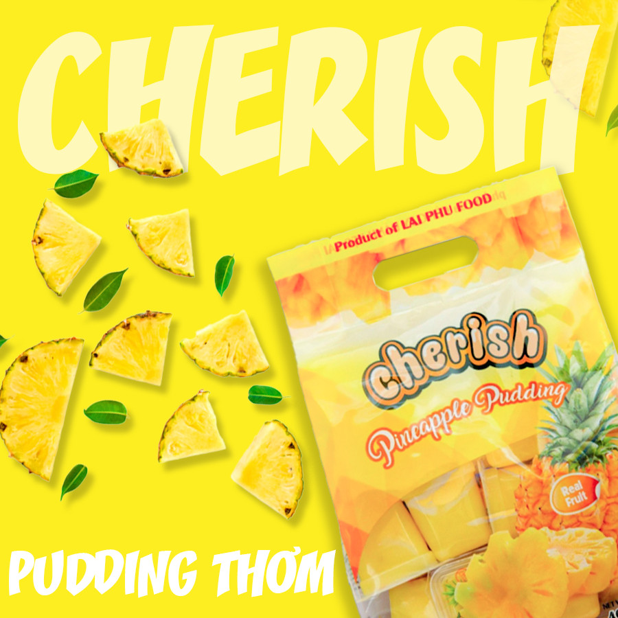 Thạch Pudding Cherish Vị Thơm 850.5 G