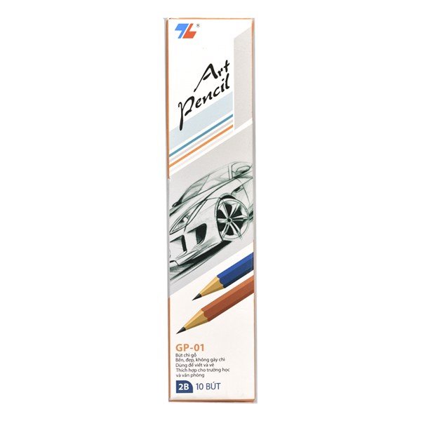 Bút chì gỗ Thiên Long GP-01 (10 cây/hộp)