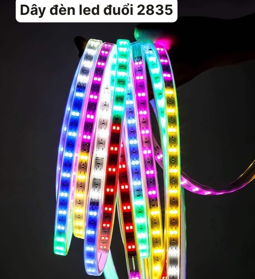 25 mét tặng nguồn- dây đèn led nháy đuổi chip 2835 Đèn led trang trí ...