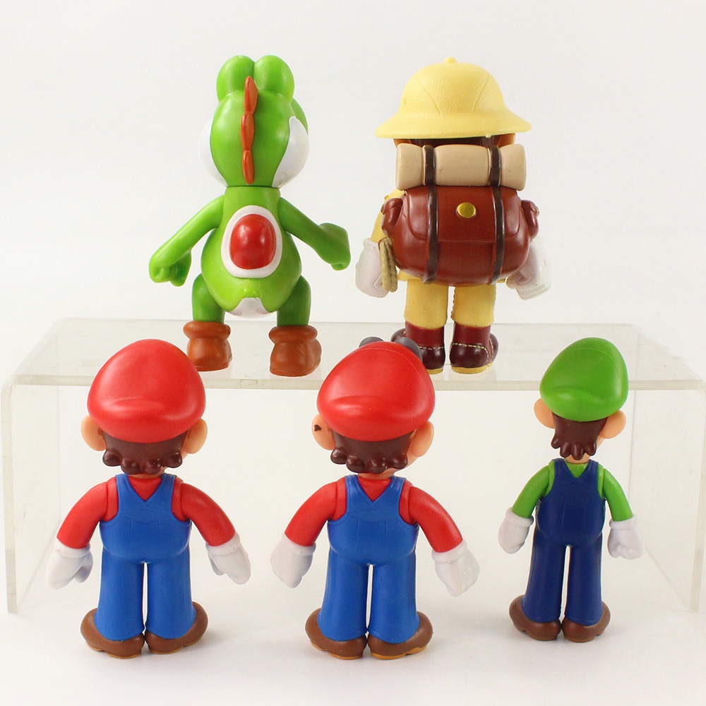 Mô hình nhân vật trong game Mario 8 cm