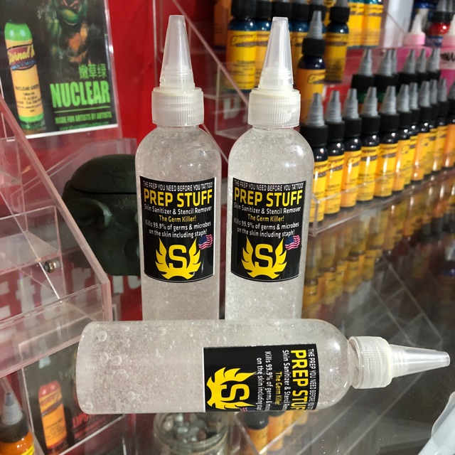 Gel scan hình xăm Prep Stuff 120ml siêu bám sắc nét