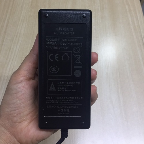 Adapter 24v-2.5a Máy in hóa đơn Bill