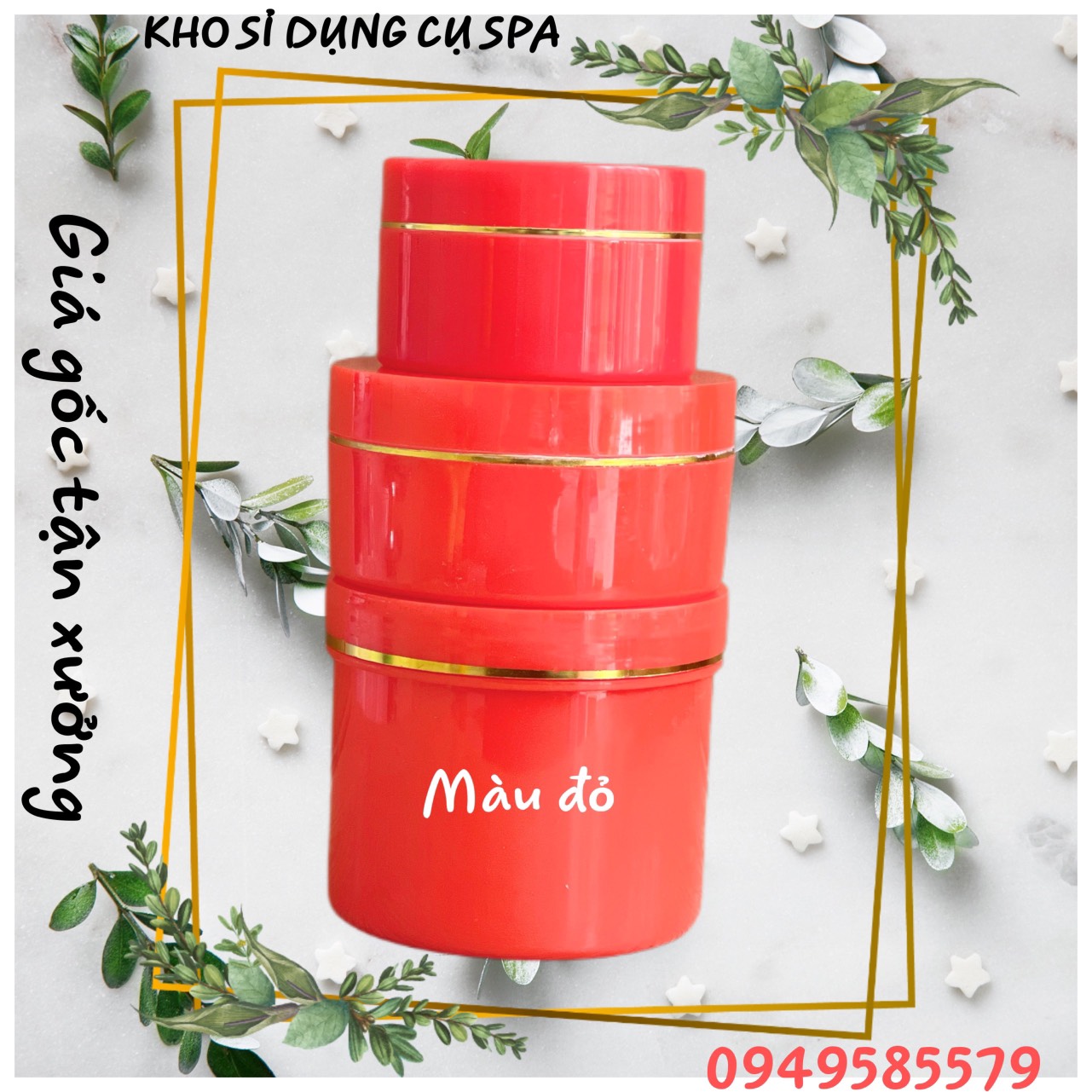 combo 50 hủ 100gr màu đen