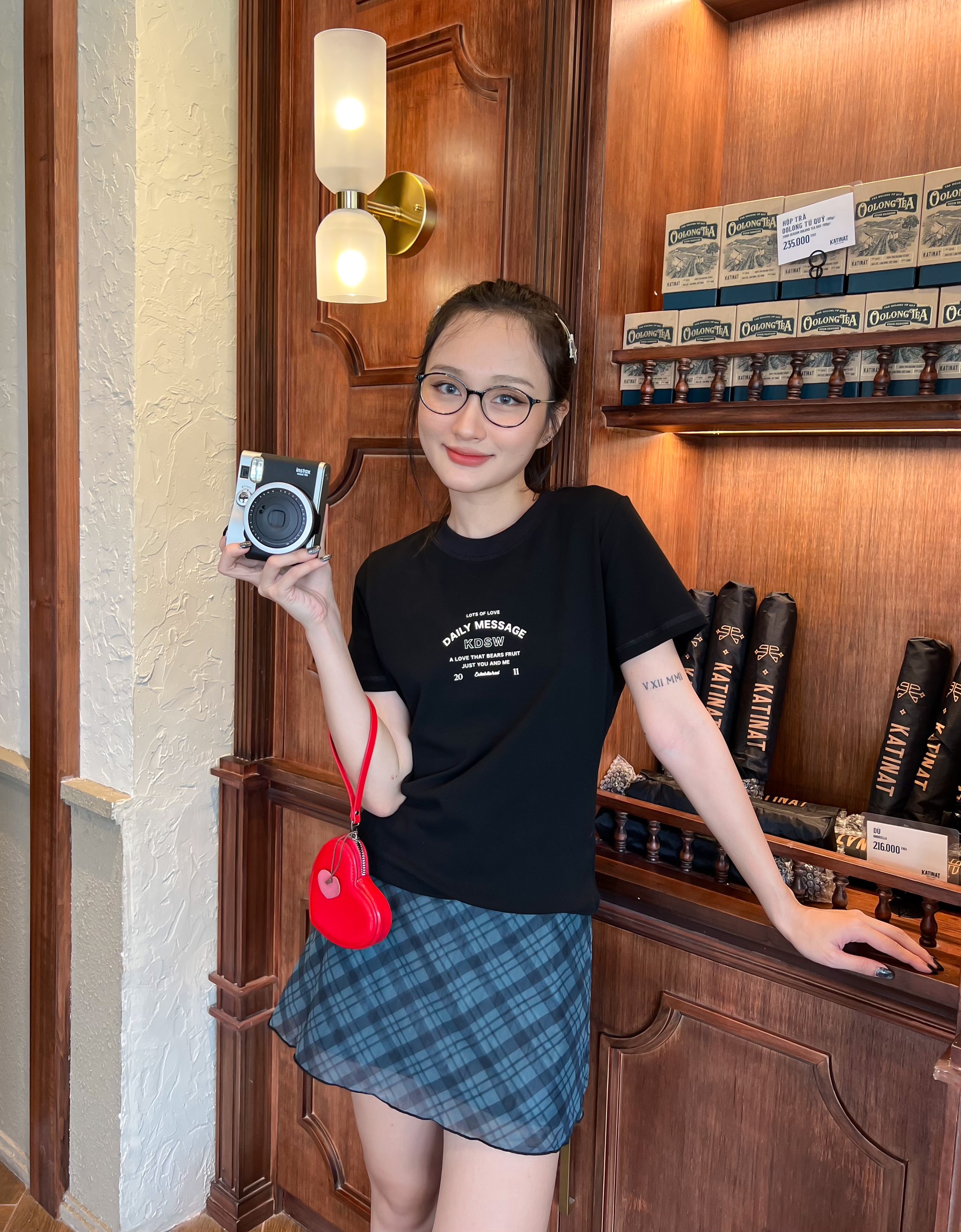 KIDO Áo thun tay ngắn cổ tròn MESSAGE
