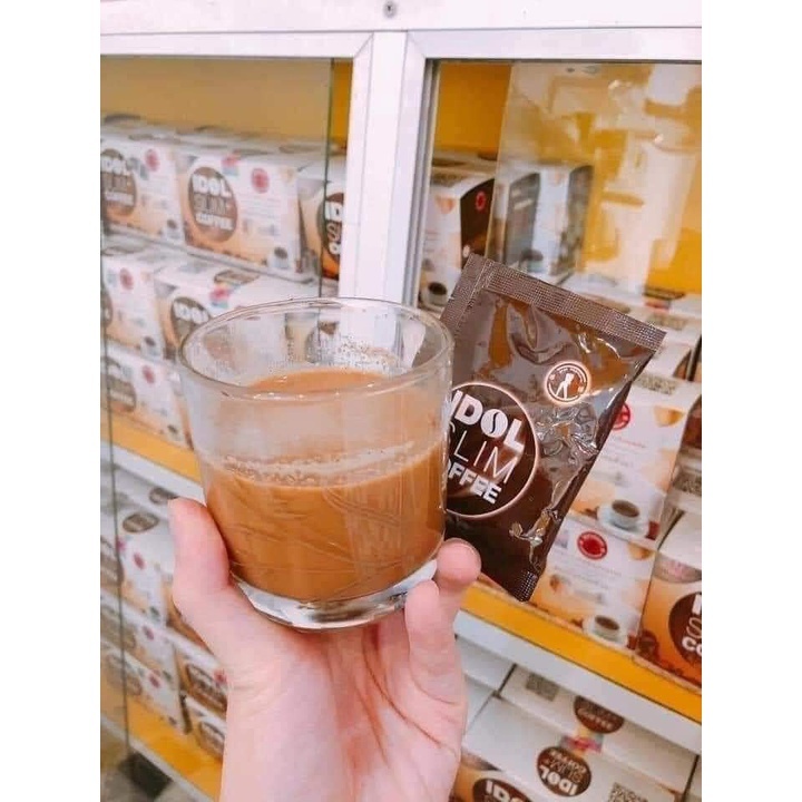 Cà Phê Giảm Cân Idol Slim Coffee Thái Lan chính hãng (Hộp 10 Gói)