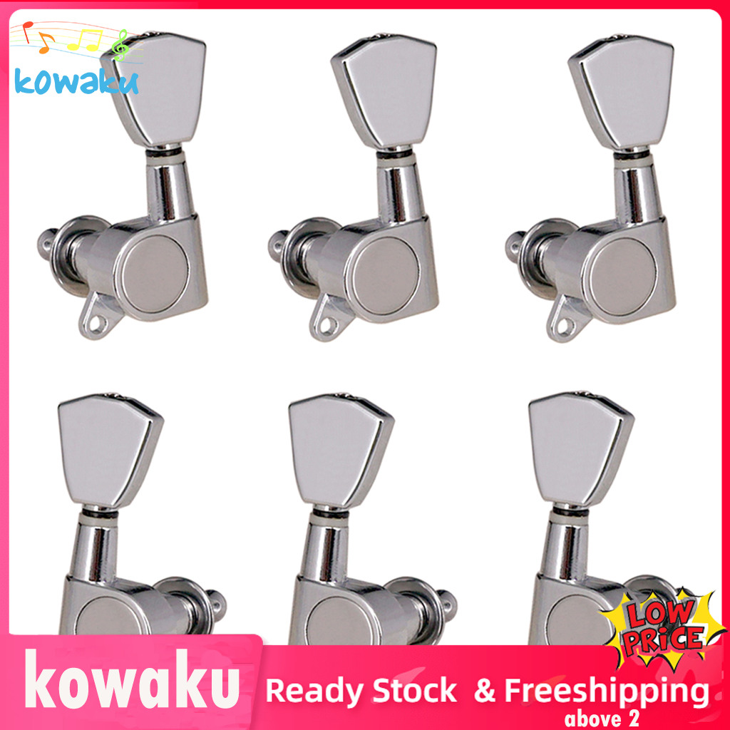 Kowaku Chốt Điều Chỉnh Guitar Điện Mộc, Máy Bộ Chỉnh Đầu Thay Thế