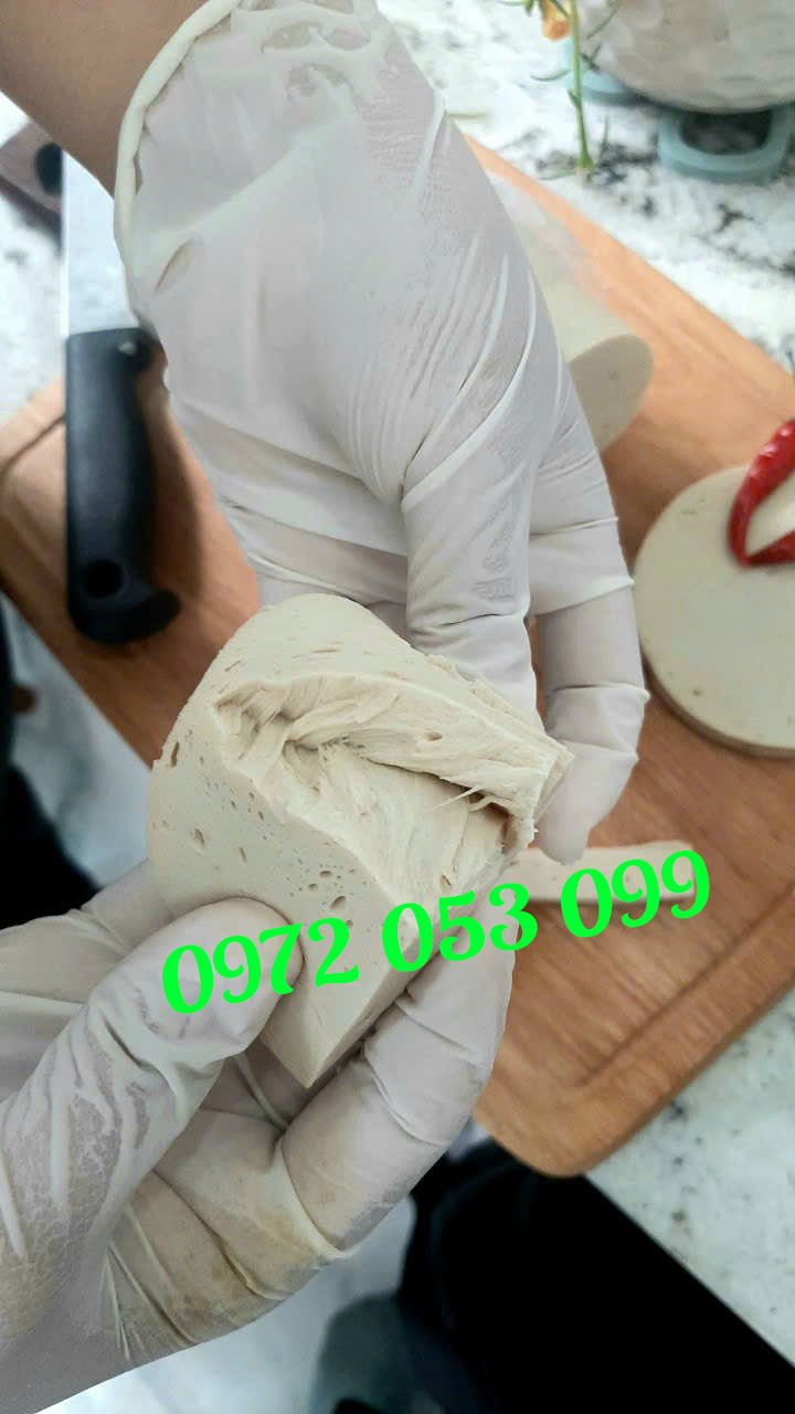 1KG BỘT SẢN XUẤT CHẢ LỤA CHAY- VEGATA POWDER (KÈM HƯỚNG DẪN SẢN XUẤT)