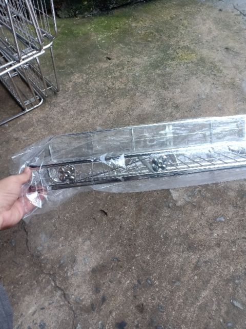 Kệ úp chén bát treo 1 tầng inox 201 - Nhiều size