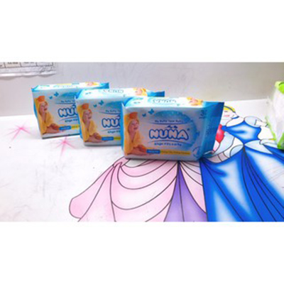 Combo 3 Gói Khăn Ướt Nuna không mùi (30 miếng/gói)