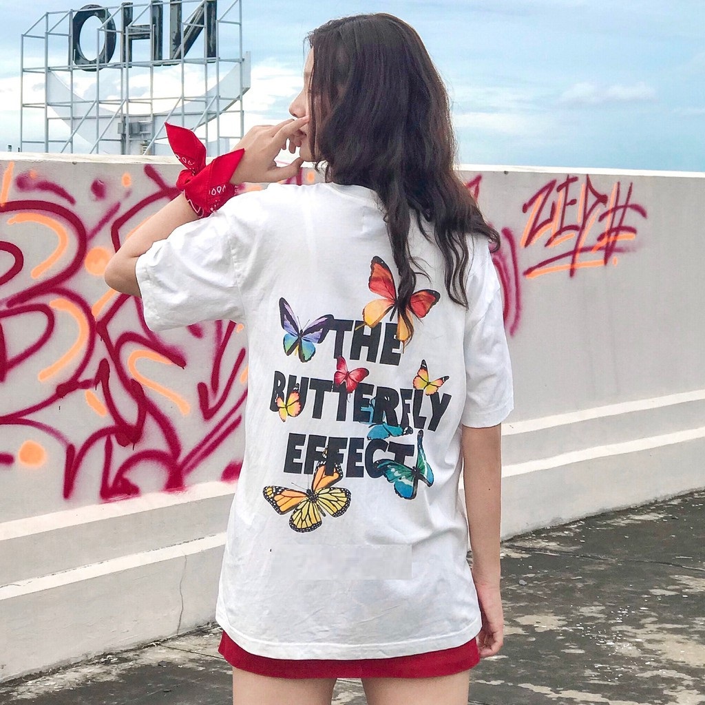 Áo thun Bướm Trắng hot