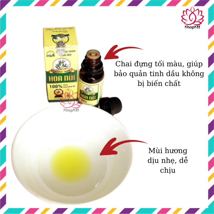 [HCM]Tinh Dầu Tràm Cao Cấp HOA NÚI - combo 2 lọ
