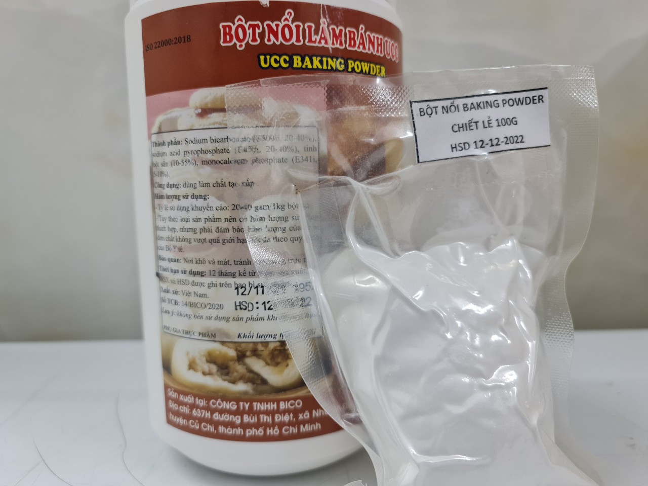 [100g] BỘT NỔI LÀM BÁNH [VN] Baking Powder
