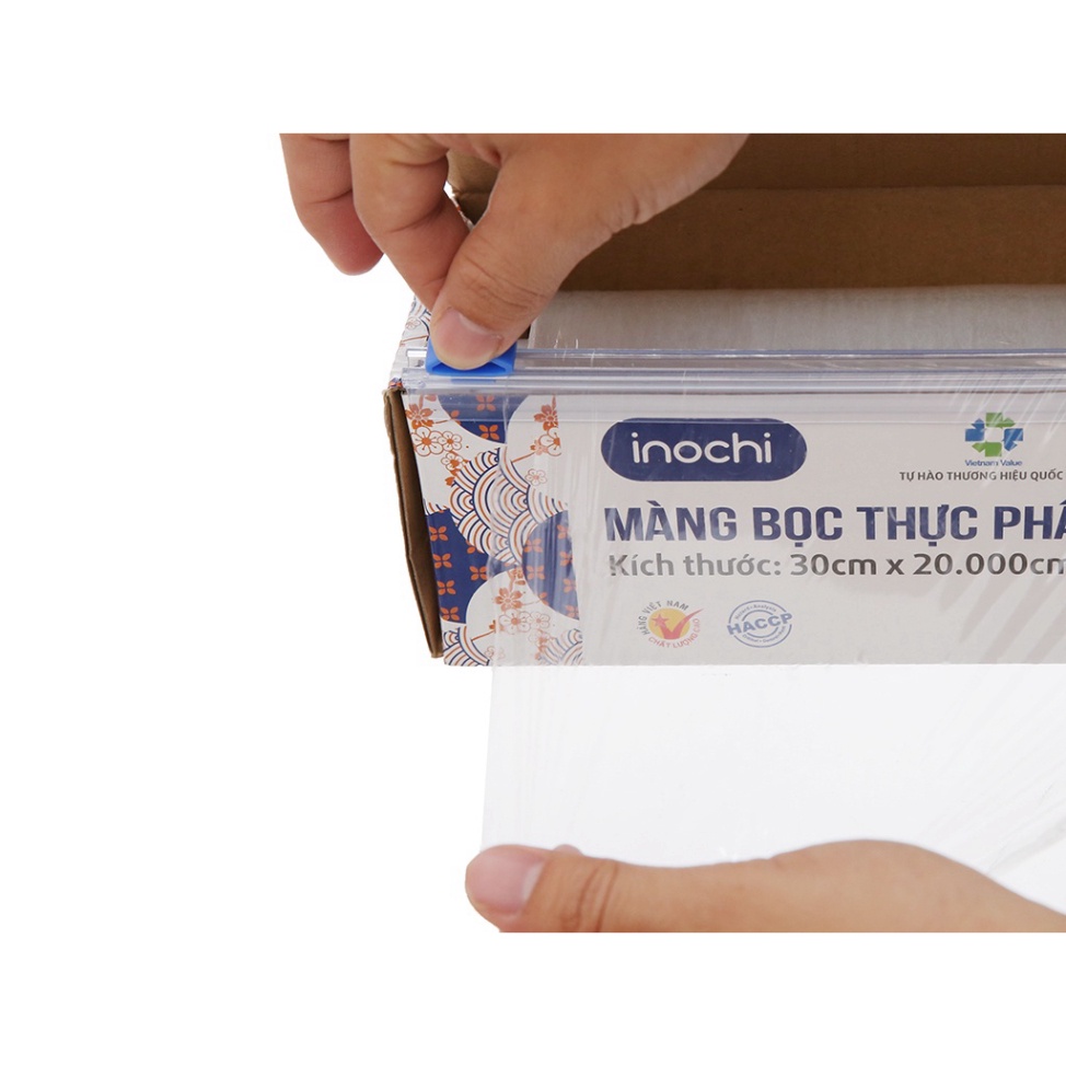 Màng bọc thực phẩm PE Inochi 30x200cm (tiêu chuẩn Nhật Bản)