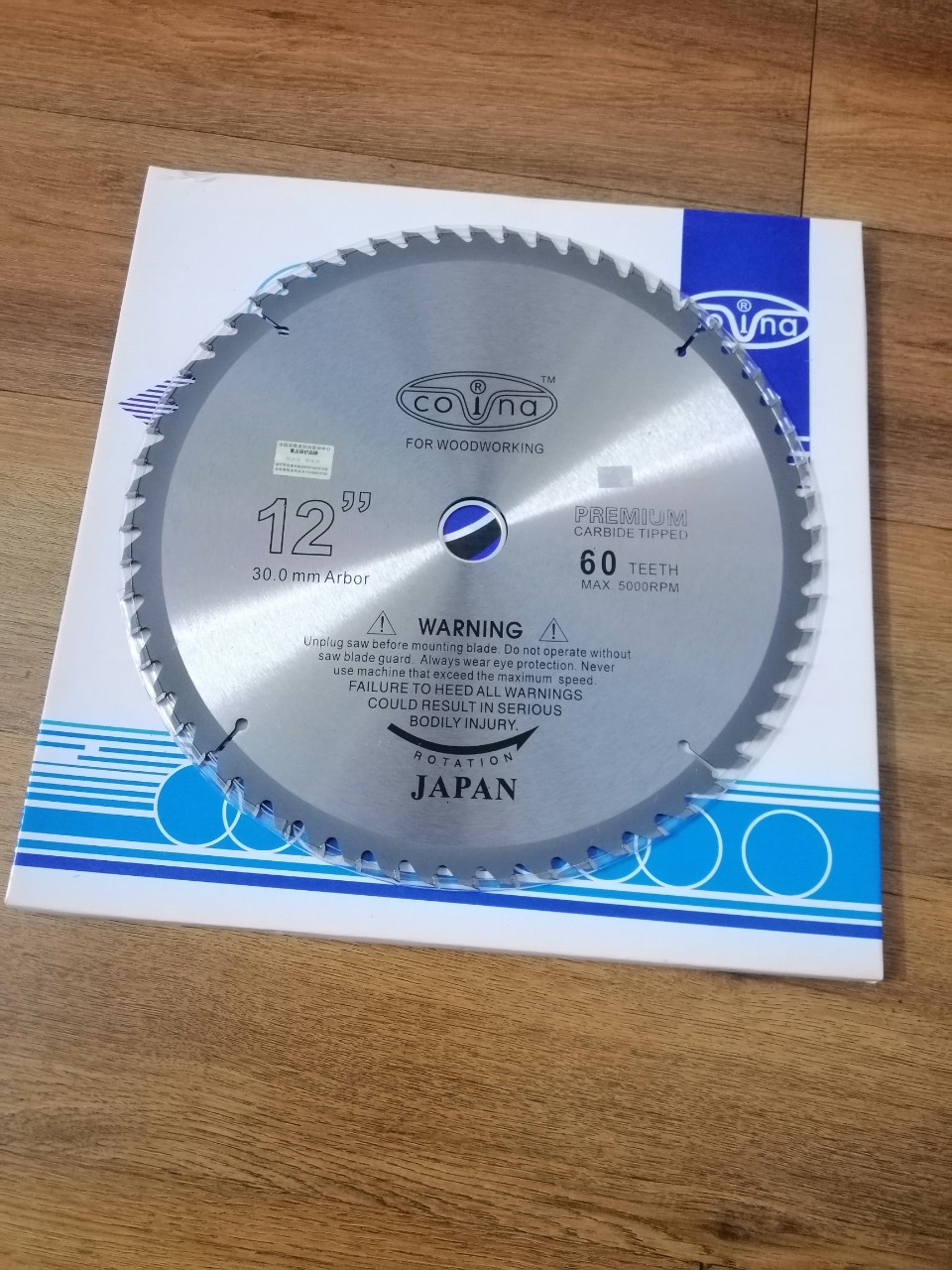 Lưỡi cưa gỗ 300mm 60 răng covina