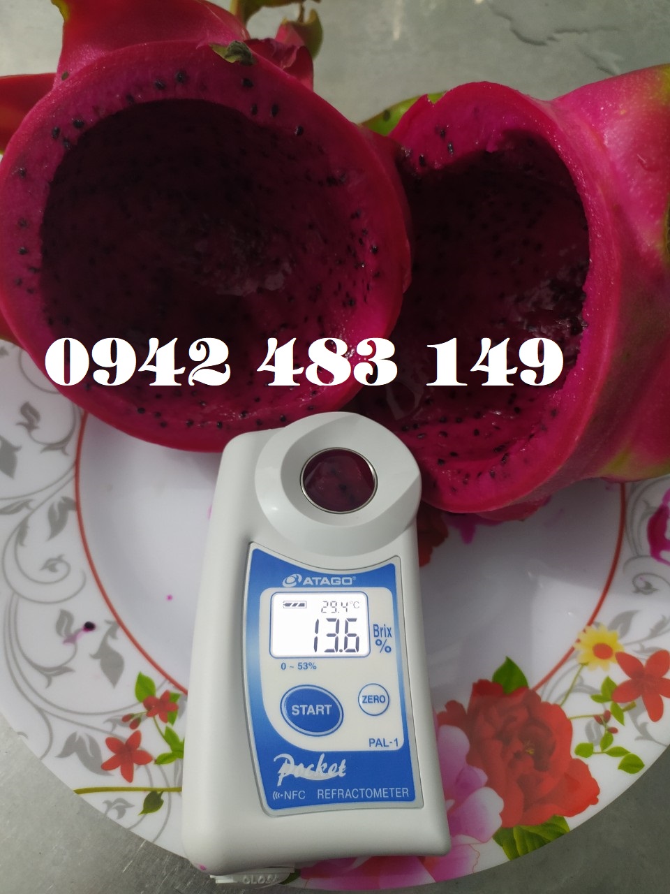 [HCM]Máy đo độ ngọt - độ brix điện tử PAL1. Hiệu Atago - Nhật
