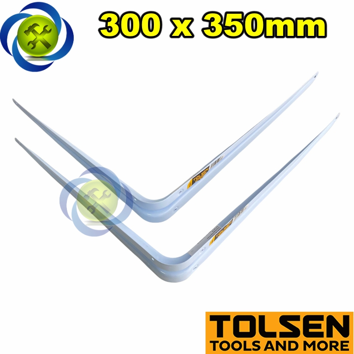 Giá đỡ kệ chữ l tolsen 51017 kích thước 300mm x 350mm