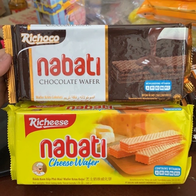 Bánh Xốp Nabati 130g(Socola)