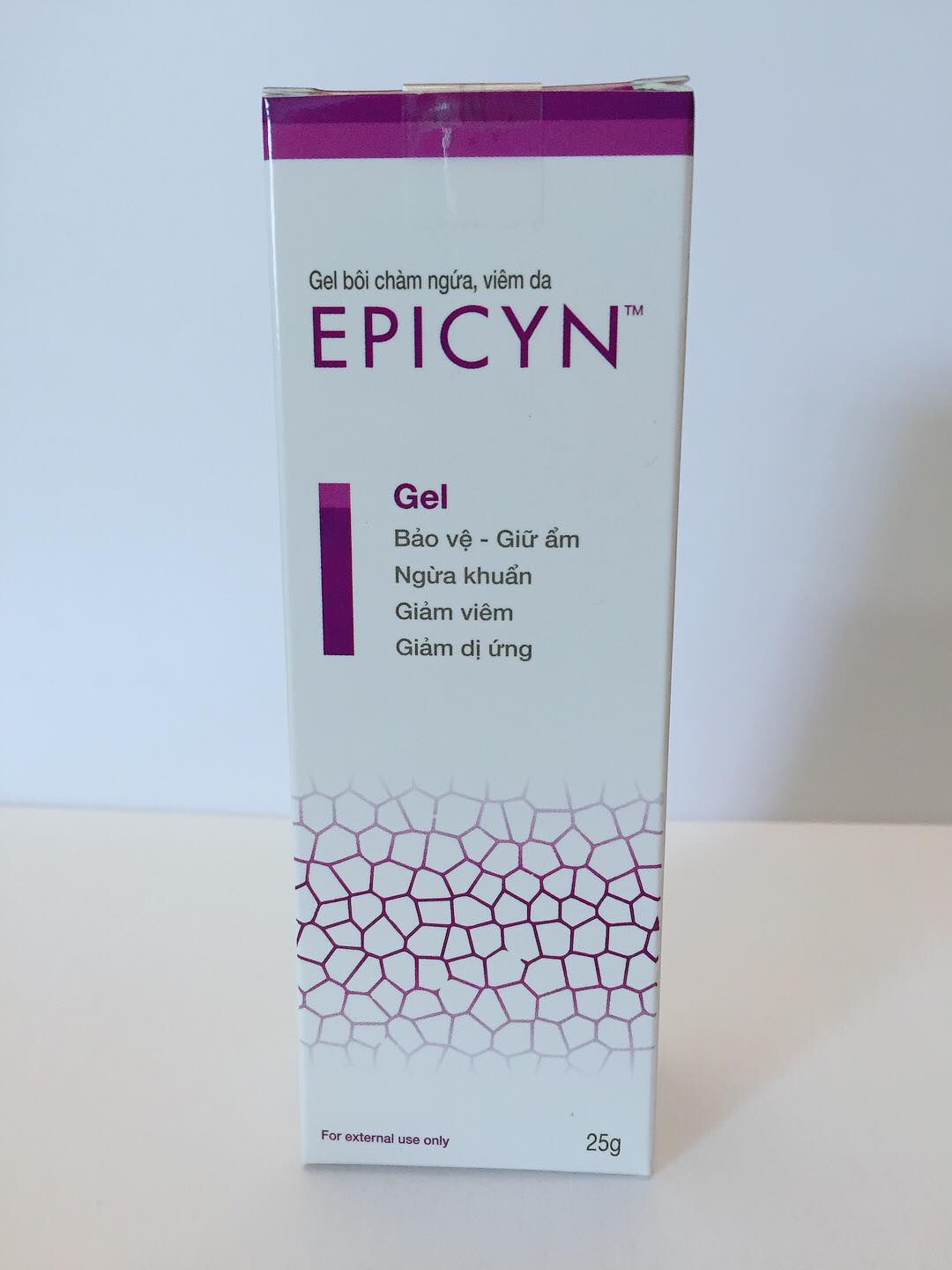 Gel bôi chàm ngứa, viêm da EPICYN - Tuýp 25g
