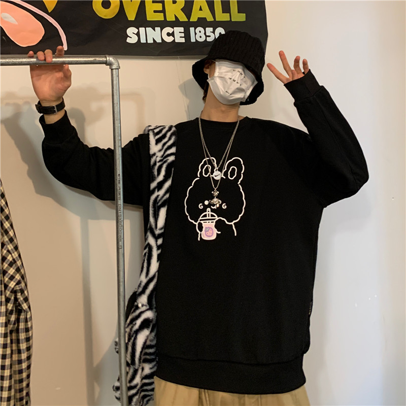Áo sweater nam nữ in gấu siêu đẹp