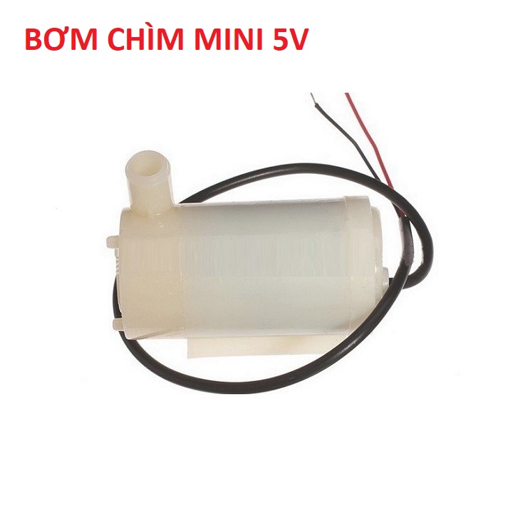 Bơm nước mini 5V bơm hồ cá non bộ