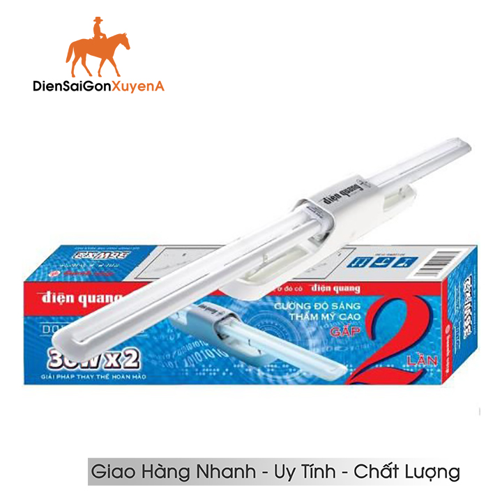 Bộ Đèn Double Wing 2x36W Điện Quang - Điện Sài Gòn Xuyên Á