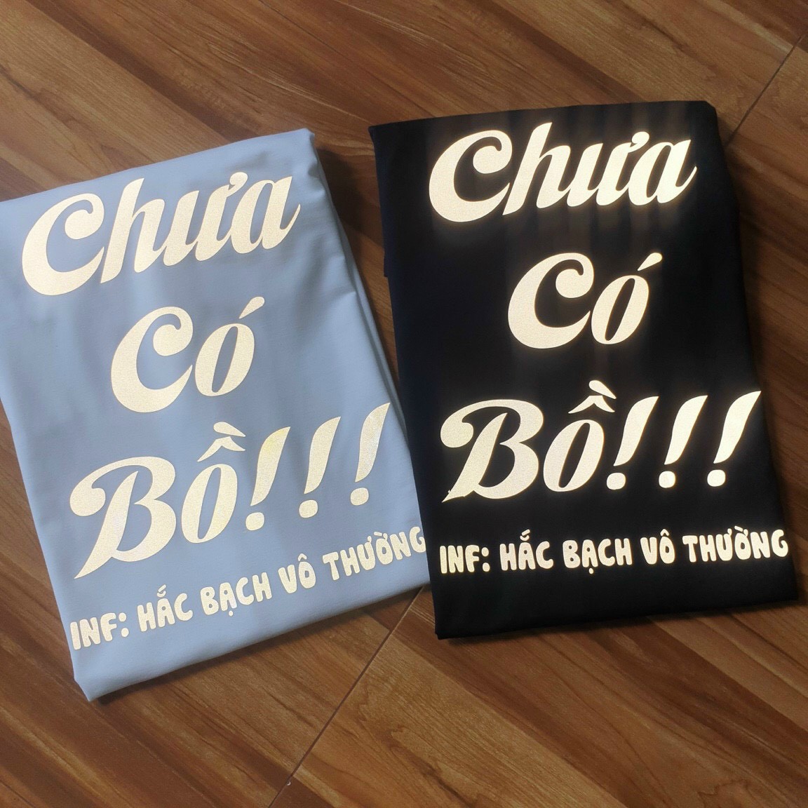 Áo Thun Phản Quang In Chữ Chưa Có Bồ Cực Vui Tính AI Muốn Có Ny Thì Ủng Hộ Shop Nha Sản Phẩm Chất Lượng Cao_TP.