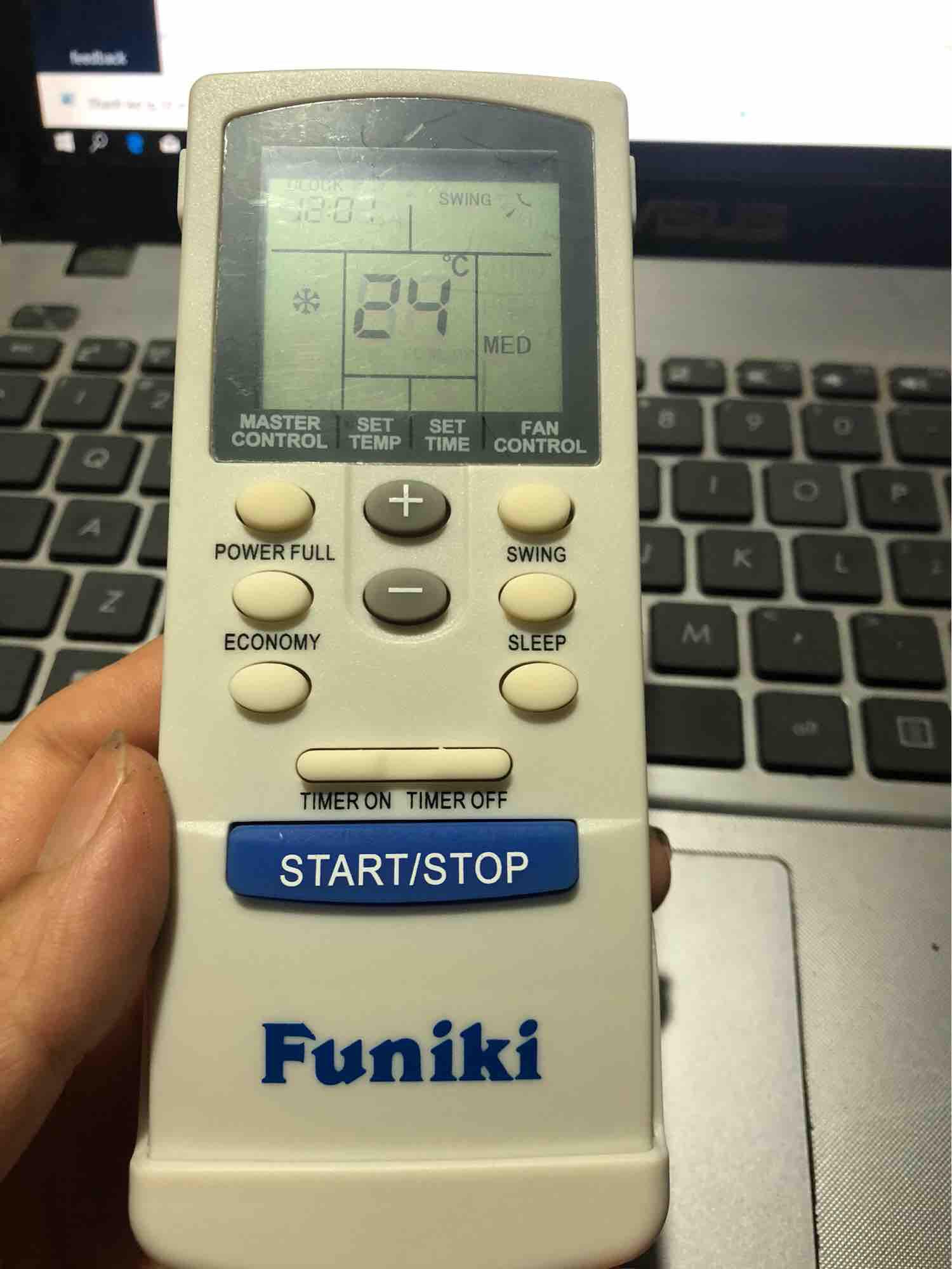 Điều khiển điều hoà funiki xịn
