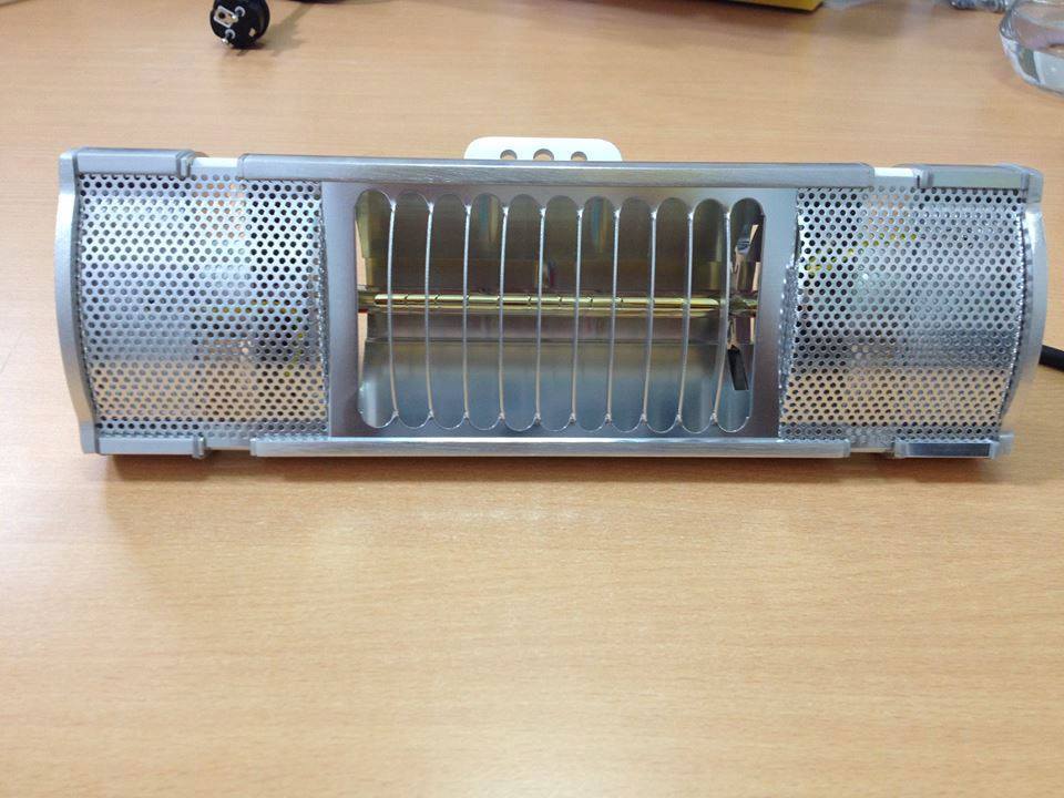 Đèn sưởi nhà tắm mini chống chói Heizen HE-IT5