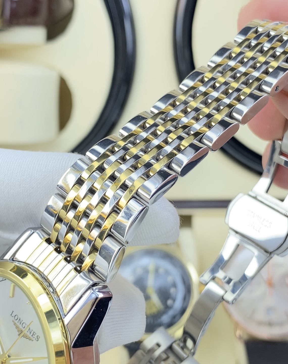[Máy cơ - Automatic] Đồng Hồ Nam LONG.GIENS Dây thép chống gỉ