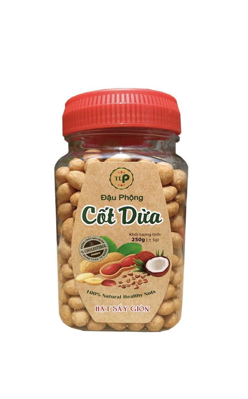ĐẬU PHỘNG CỐT DỪA TÂN LỘC PHÁT - HŨ 250G