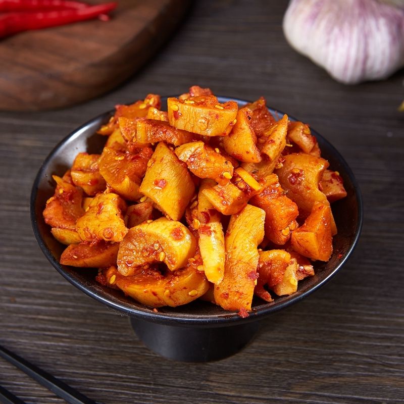 Củ cải xào cay giòn Tứ Xuyên