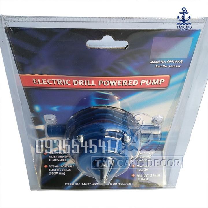 Đầu bơm nước kết hợp với máy khoan