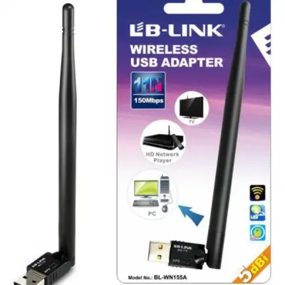 USB thu sóng Wifi tốc độ 150Mbps LB-LINK AR5 ,USB Wifi - USB thu sóng Wifi cho máy tính để bàn ,Laptop ,(Giá Hủy Diệt) USB Wifi Thu Sóng Tốc Độ Cao Cho PC-LapTop