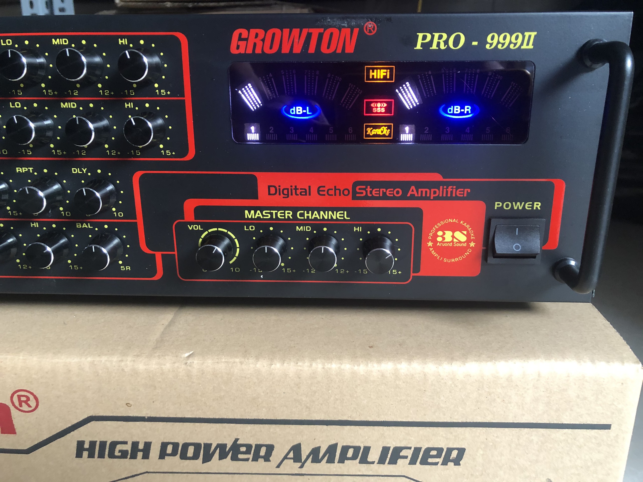 Amply Growton Pro-999II 12 sò - Bluetooth