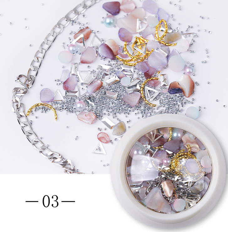 charm sỏi trang trí móng siêu xinh