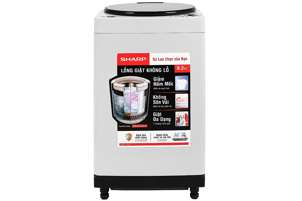 Máy giặt sharp es-w82gv-h 8.2kg