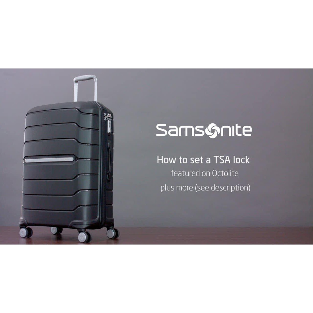 Vali Samsonite Octo Eco - Dòng VIP đẳng cấp - đỉnh cao (Size 24 - Size trung)