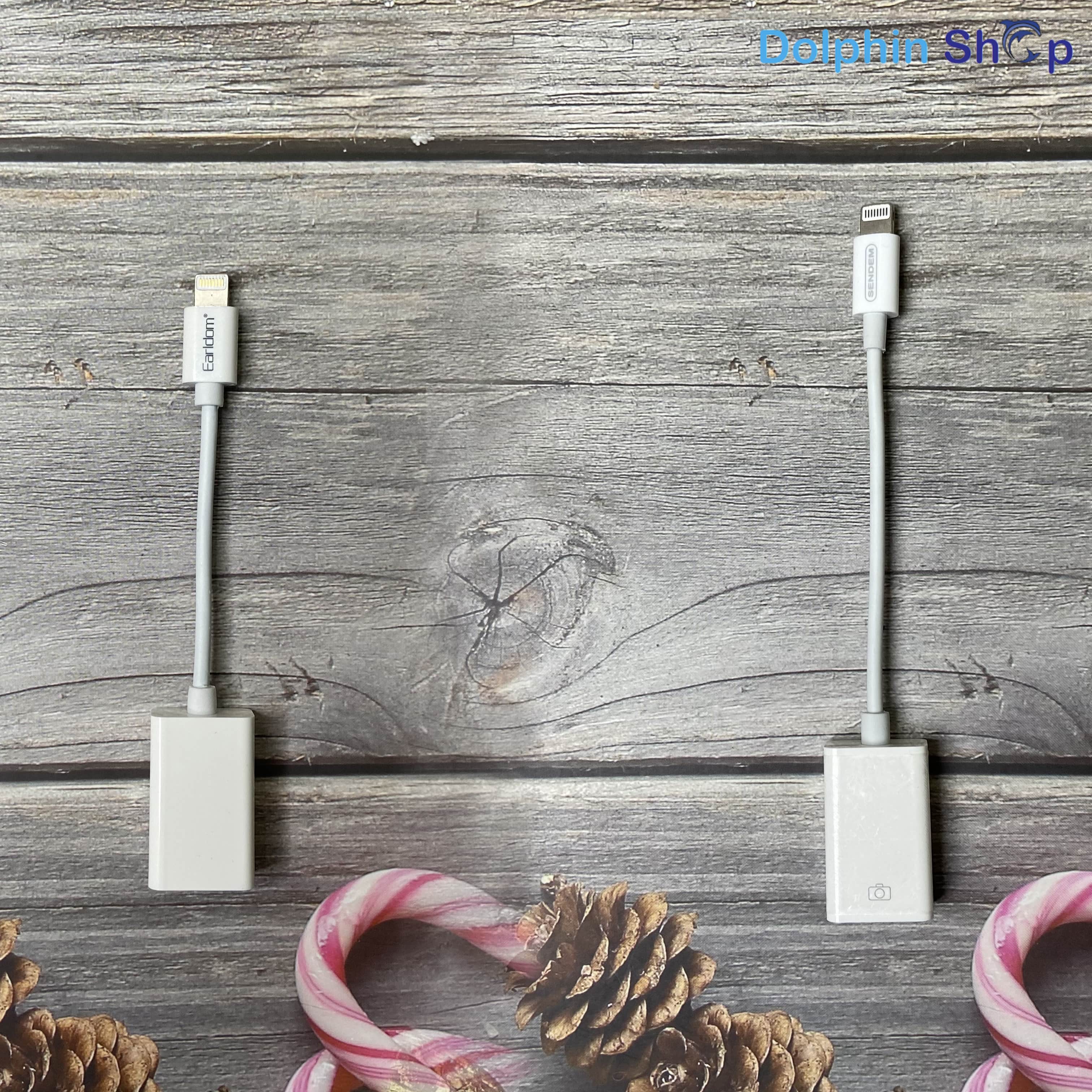 Otg Port for Iphone, iPad Earldom Ot48 / Sendem A11 Converts from Lightning to USB