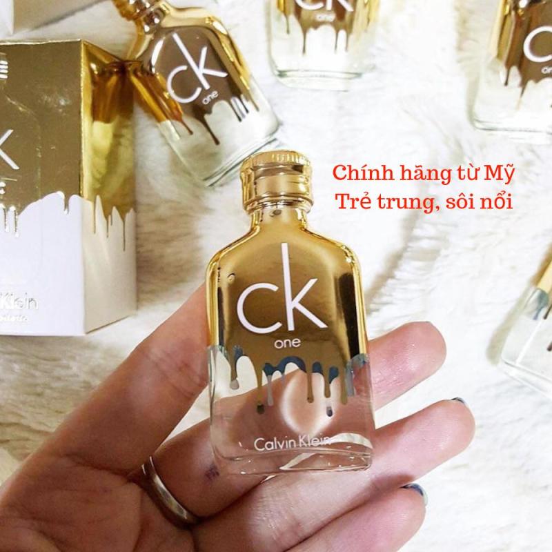 [Mini] Nước hoa Unisex Calvin Klein CK One Gold 10ml EDT