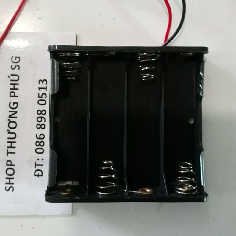 Khay Pin AA - 1.5V X 4 Viên - Khay ngang