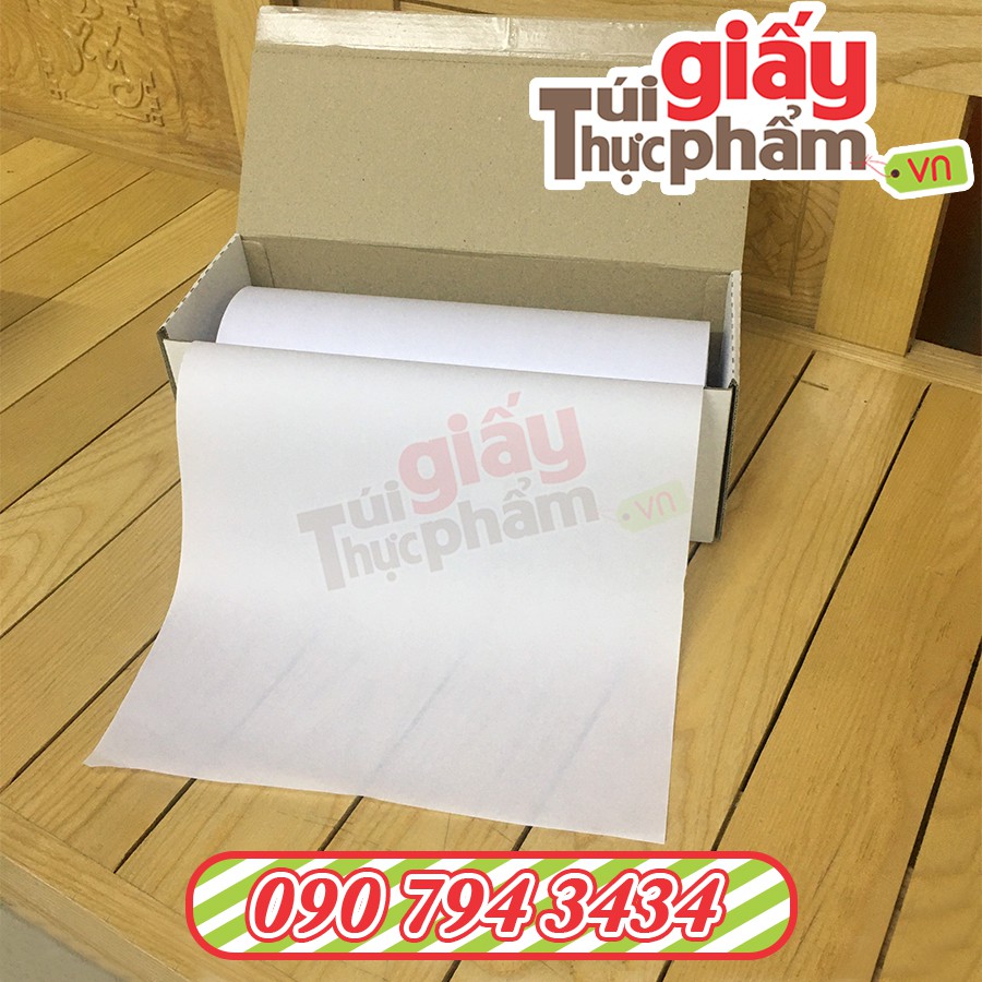 [Giá gốc]Cuộn Giấy Gói Pelure Thực Phẩm thời trang Không In (30 & 40gsm)