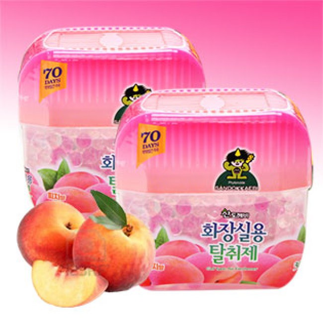 (Siêu KM-Mua 1 tặng 1) Sáp thơm khử mùi Sandokkaebi Korea 300g hương Chanh & Đào
